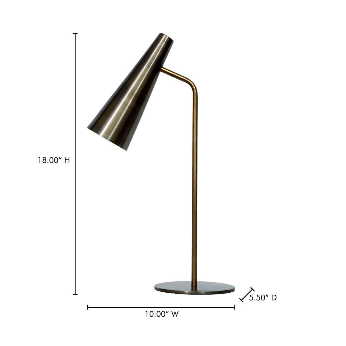 Trumpet Table Lamp by Moe's Home