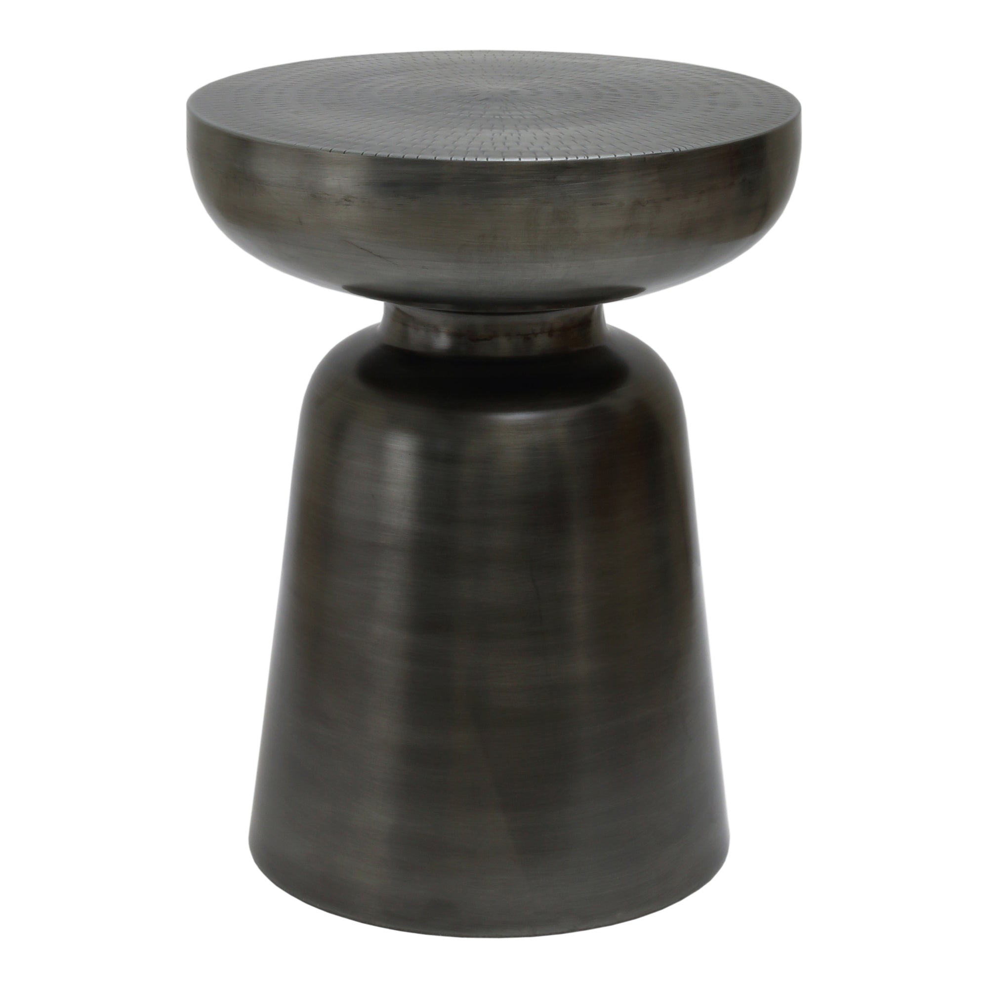 Arthur Accent Table Antique Nickel | Silver