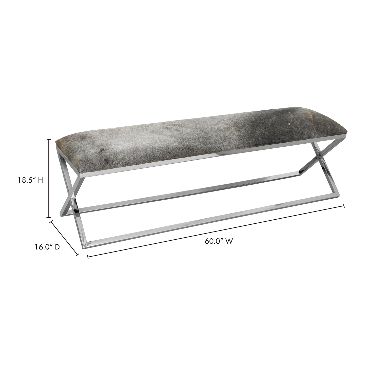 Rossi Bench by Moe's Home