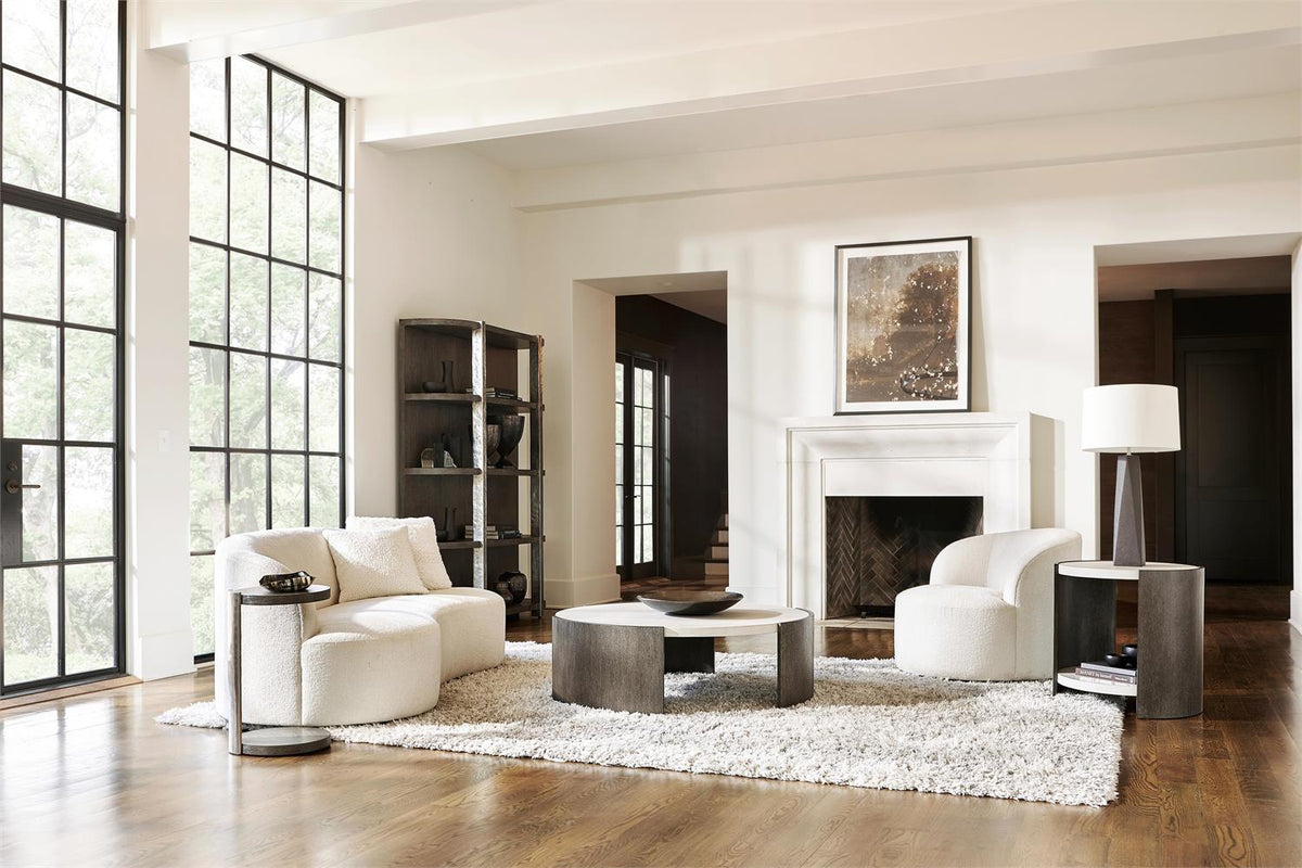 Elle Fabric Swivel Chair (P1562SA) by Bernhardt