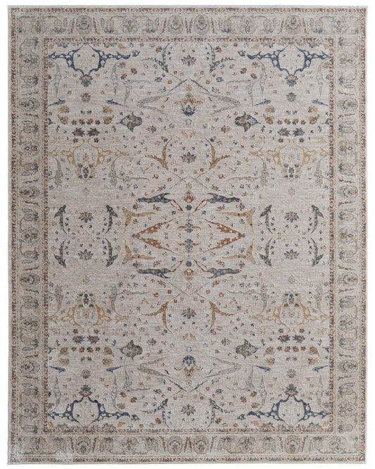 Pasha 39M4F Ivory/Multi Rug by Feizy