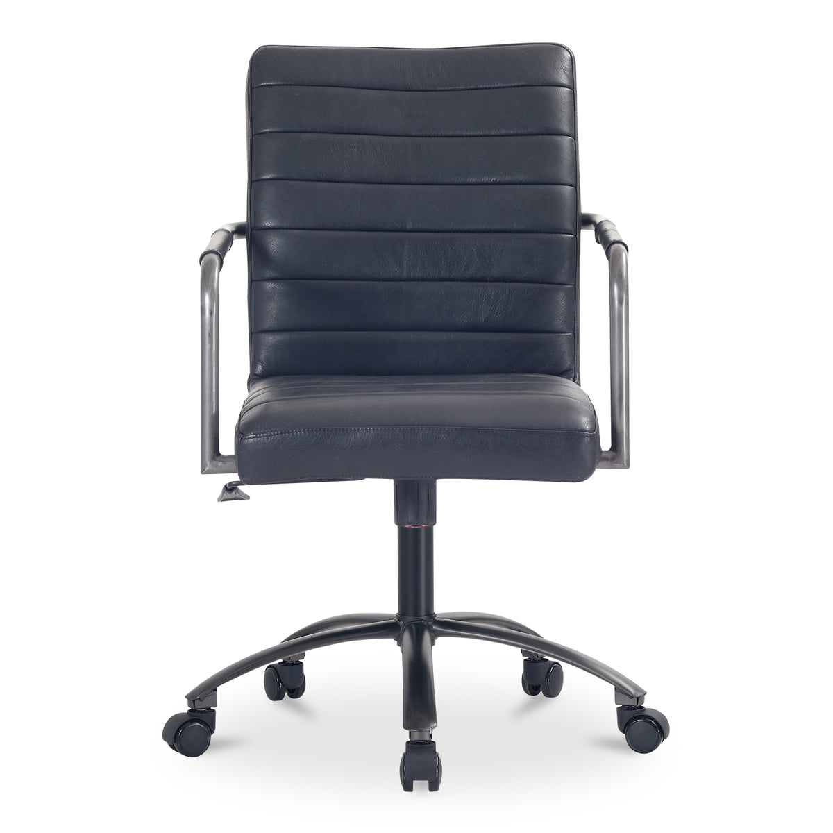 Roy Office Chair Black Leather by Moe's Home