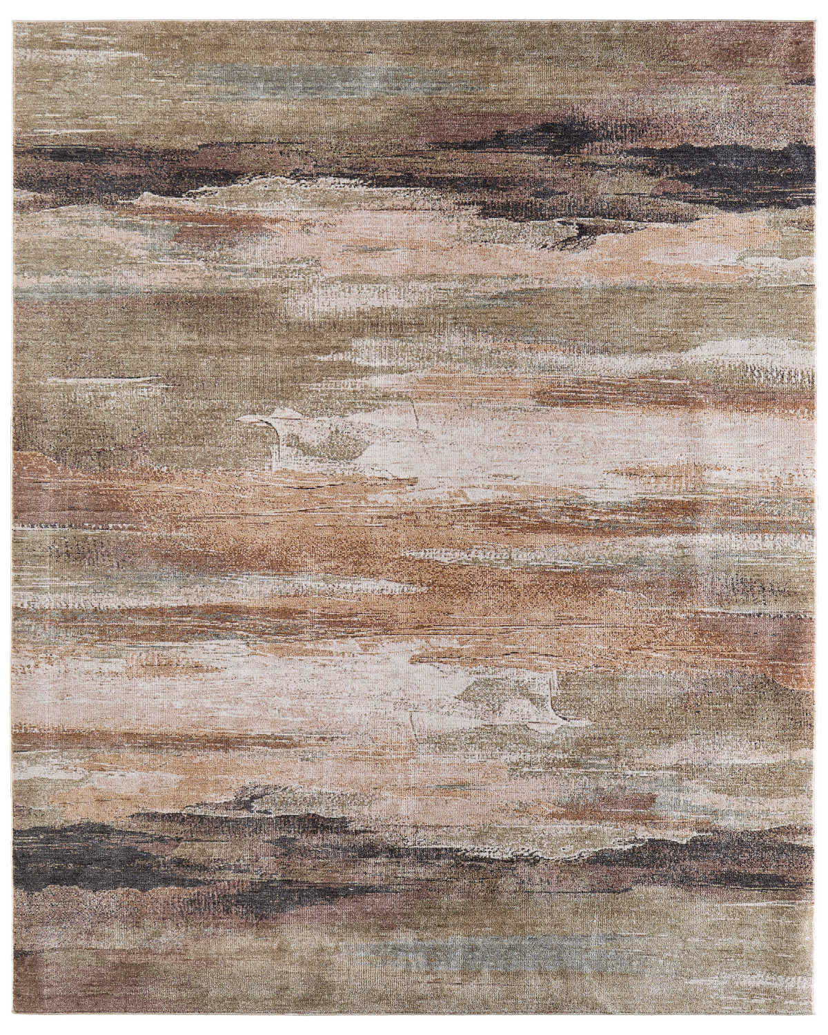 Pearson 39SBF Green/Beige Rug by Feizy