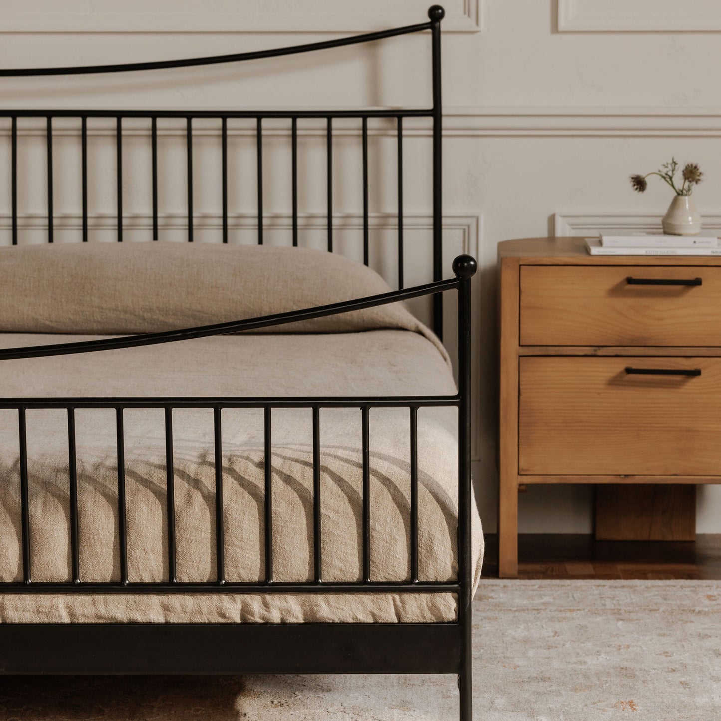 Monet King Bed by Moe's Home