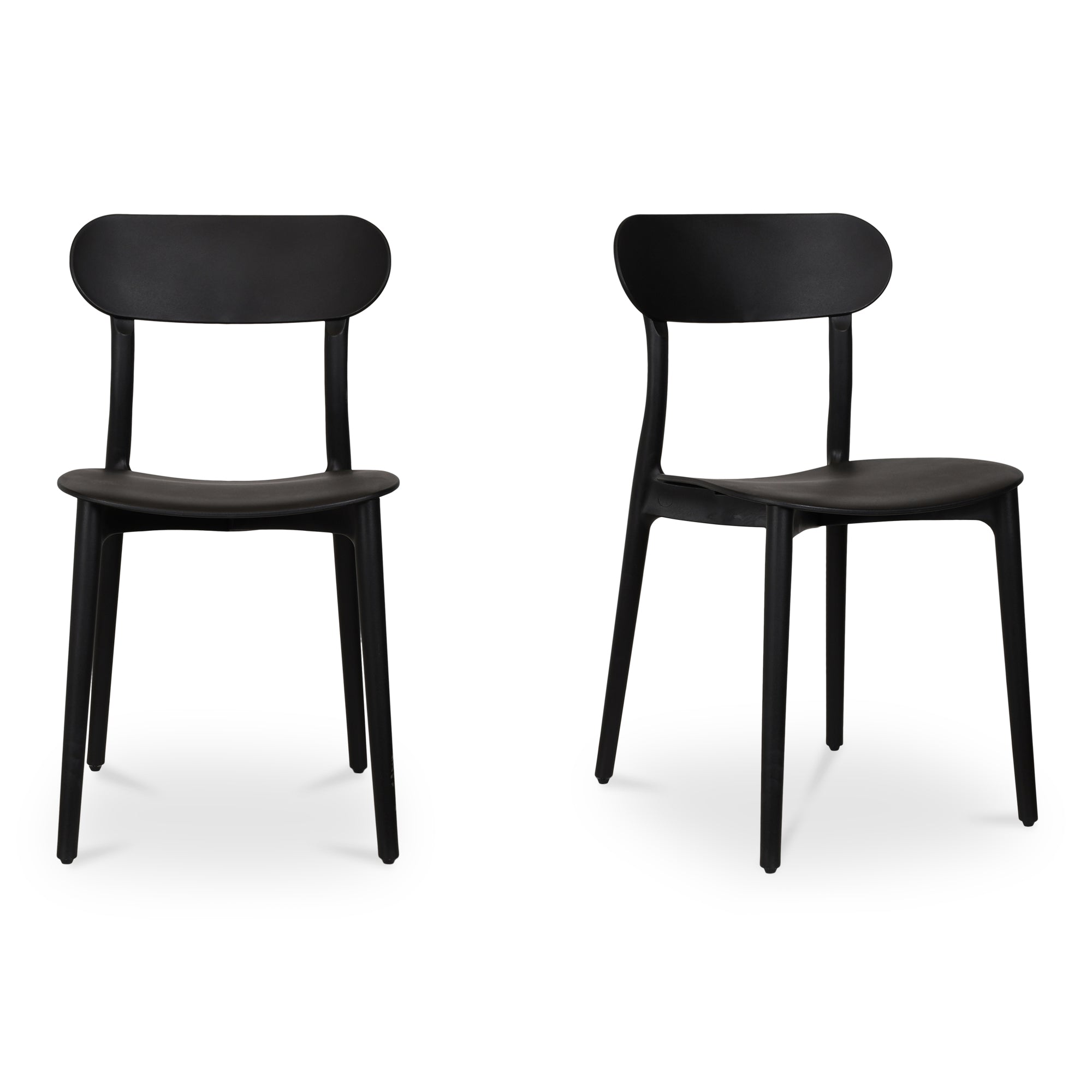 Kent Outdoor Dining Chair Black - Set Of Two by Moe's Home