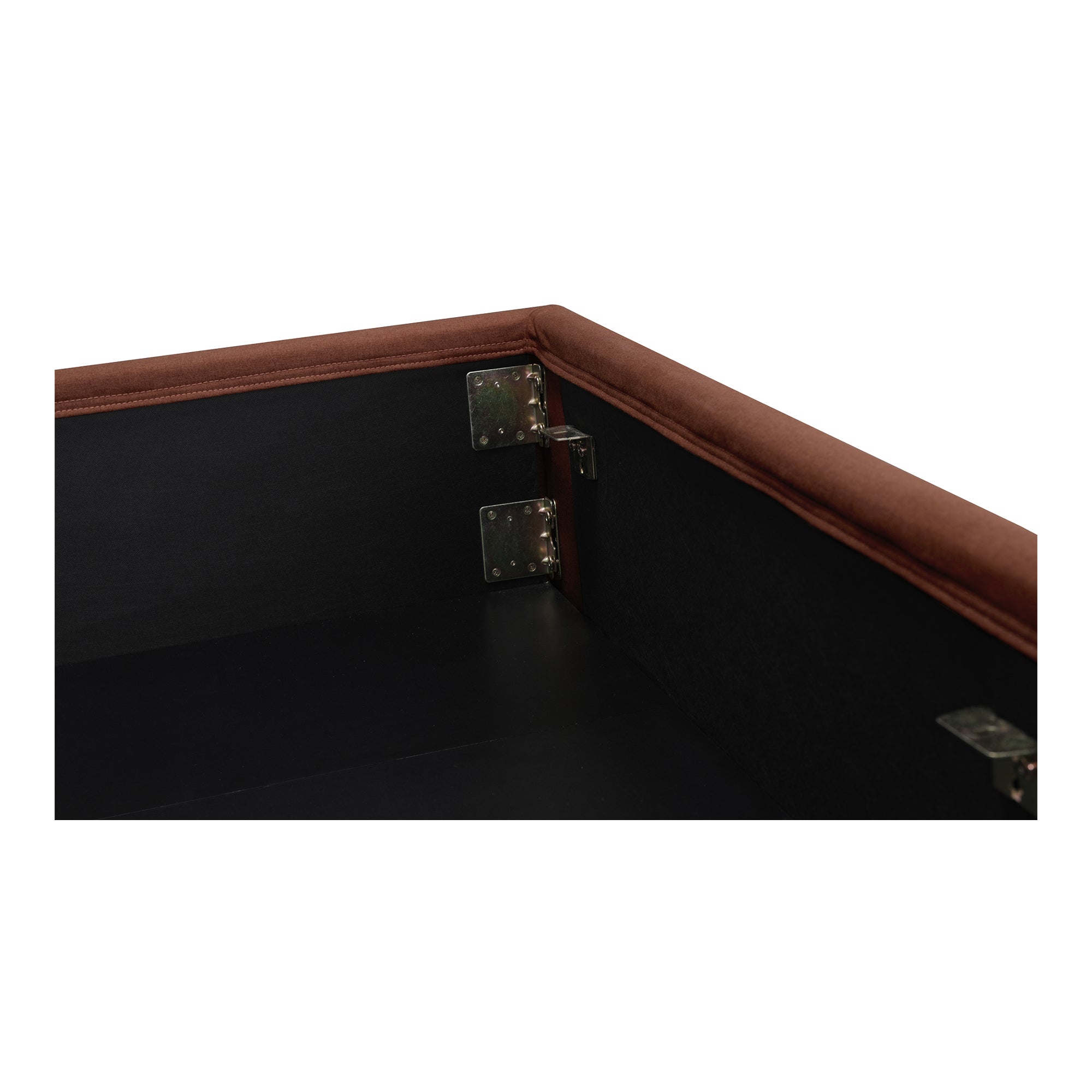 Joan Queen Storage Bed Rust