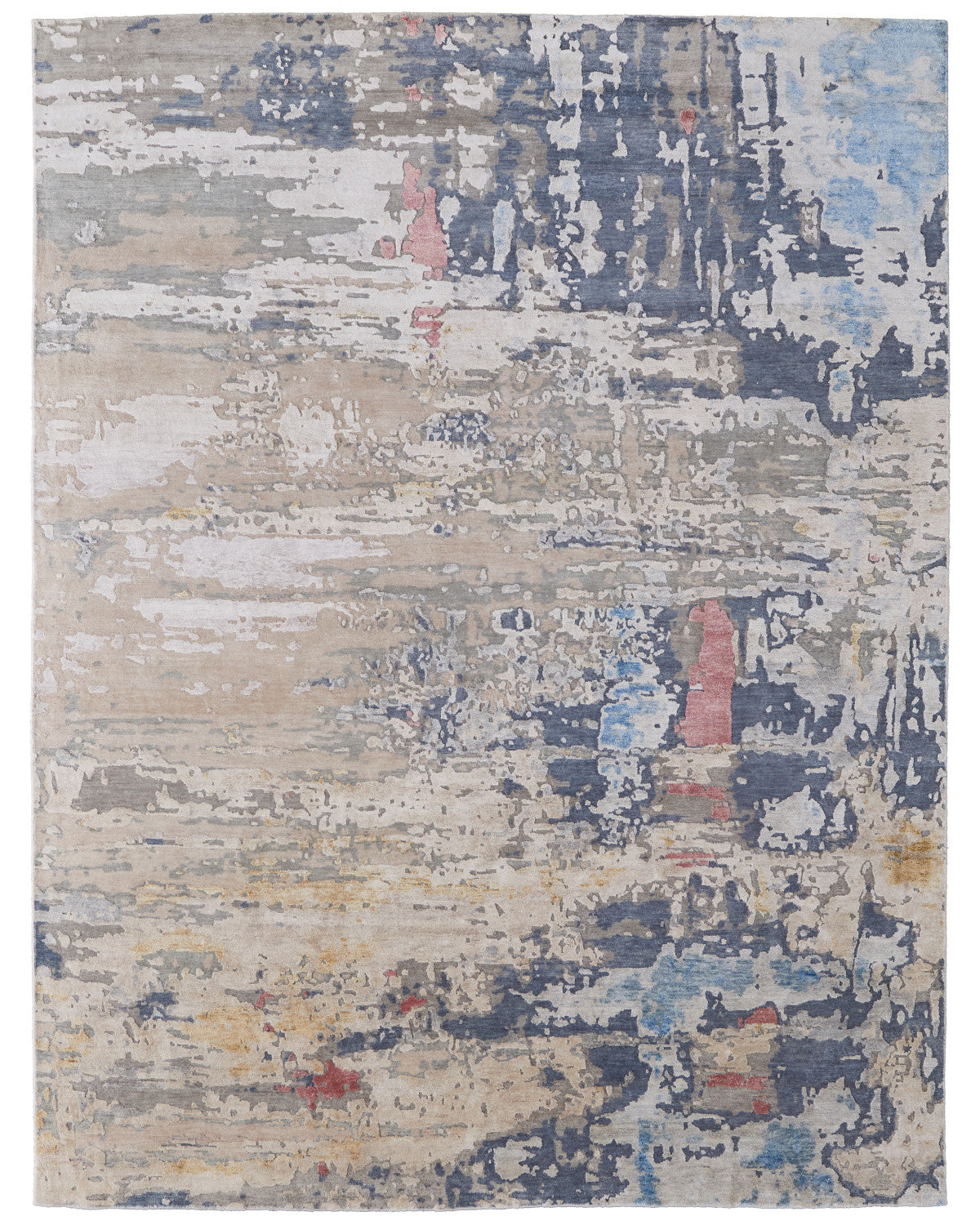 Keeley C6043 Beige/Blue Rug by Feizy