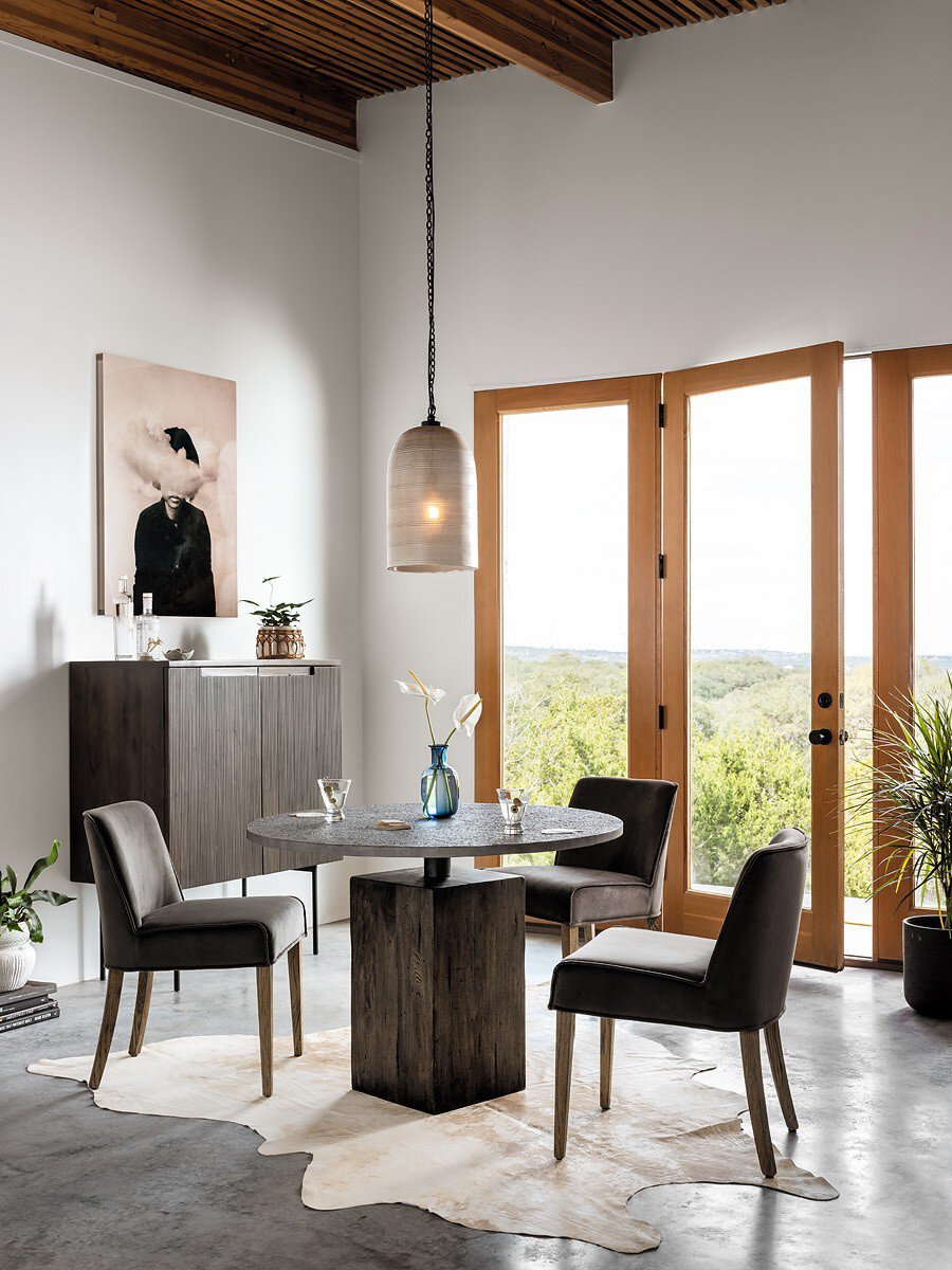 Harland Modern Cowhide Rug