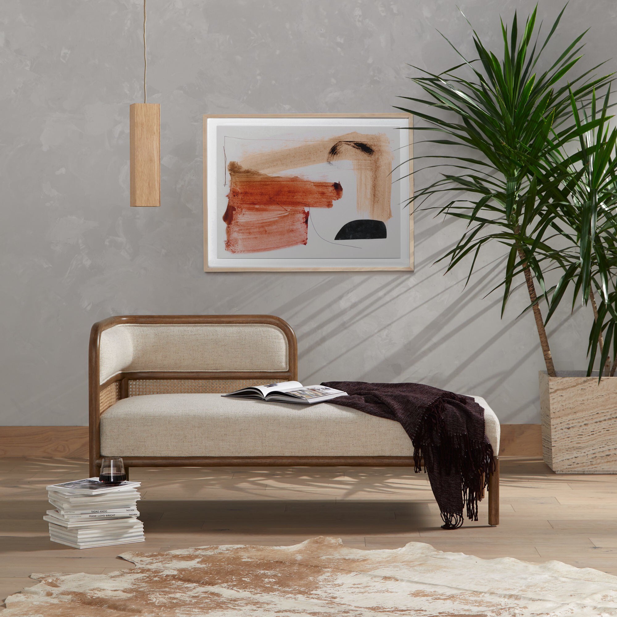 Harland Modern Cowhide Rug