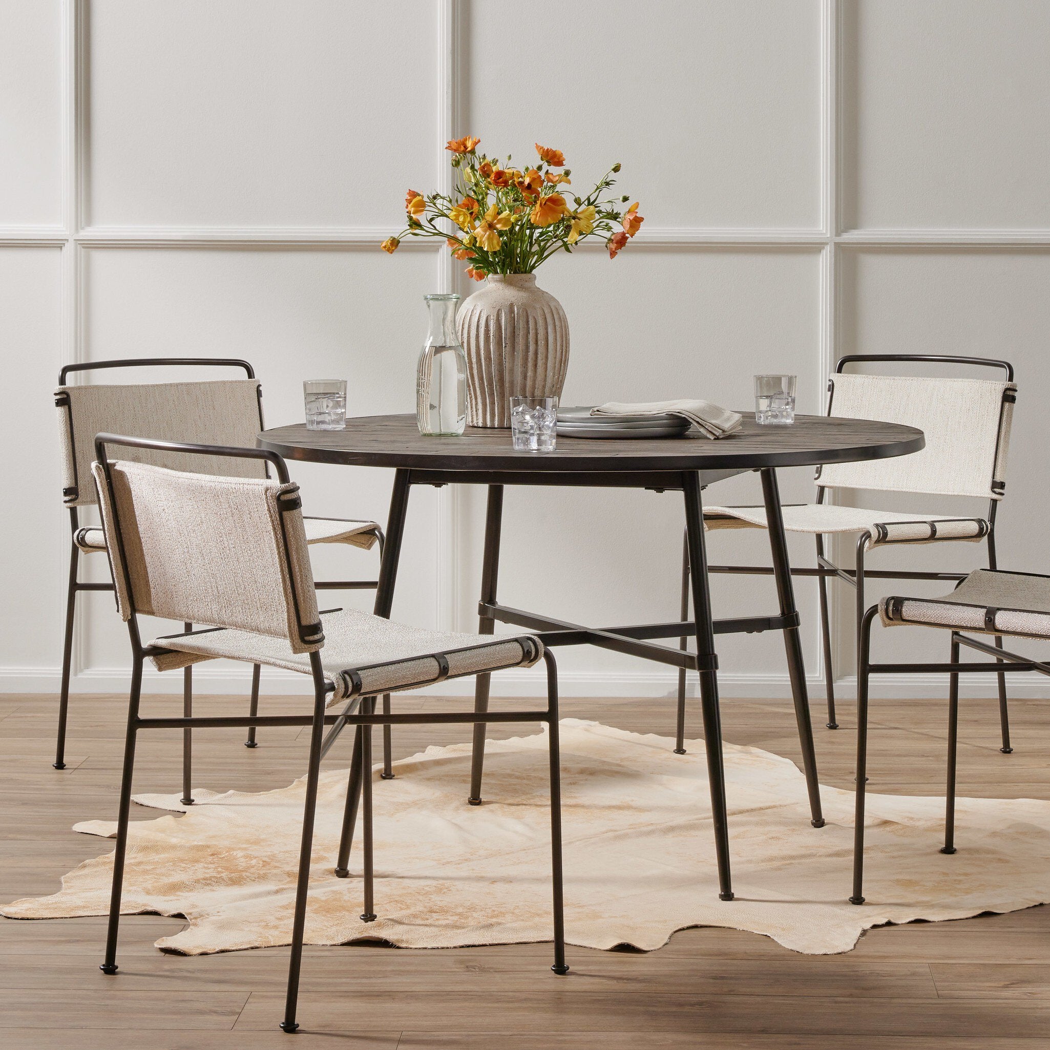 Harland Modern Cowhide Rug