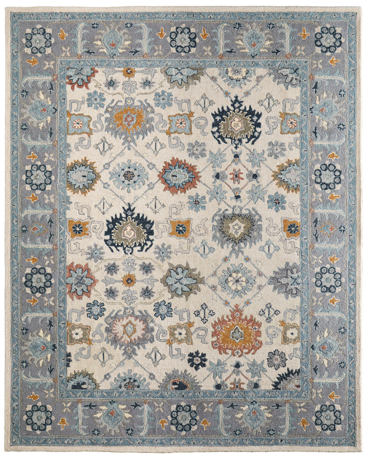 Springfield 8A46F Blue Rug by Feizy