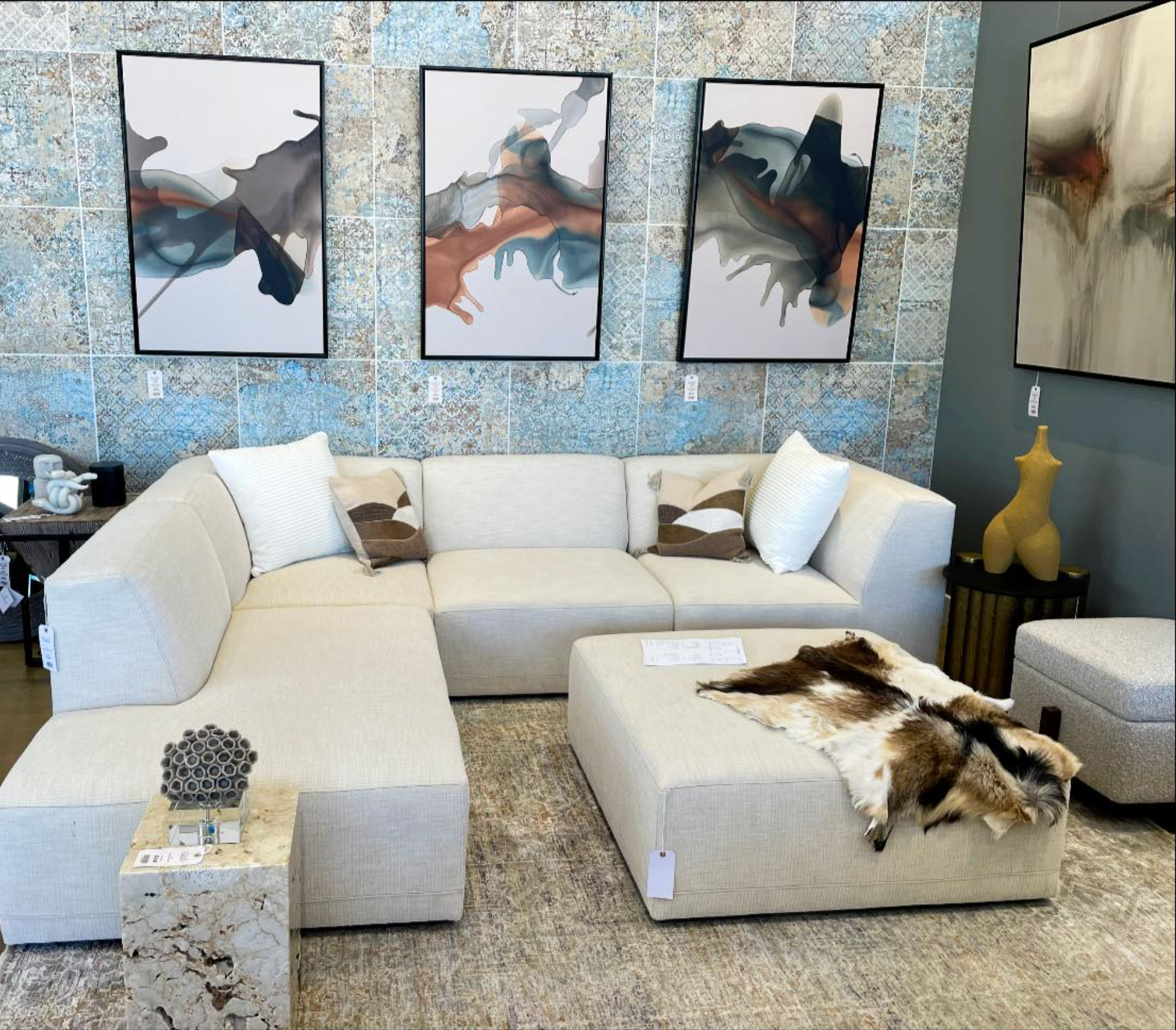 FINN LAF-ARM SOFA-BUMBER CHAISE SECTIONAL