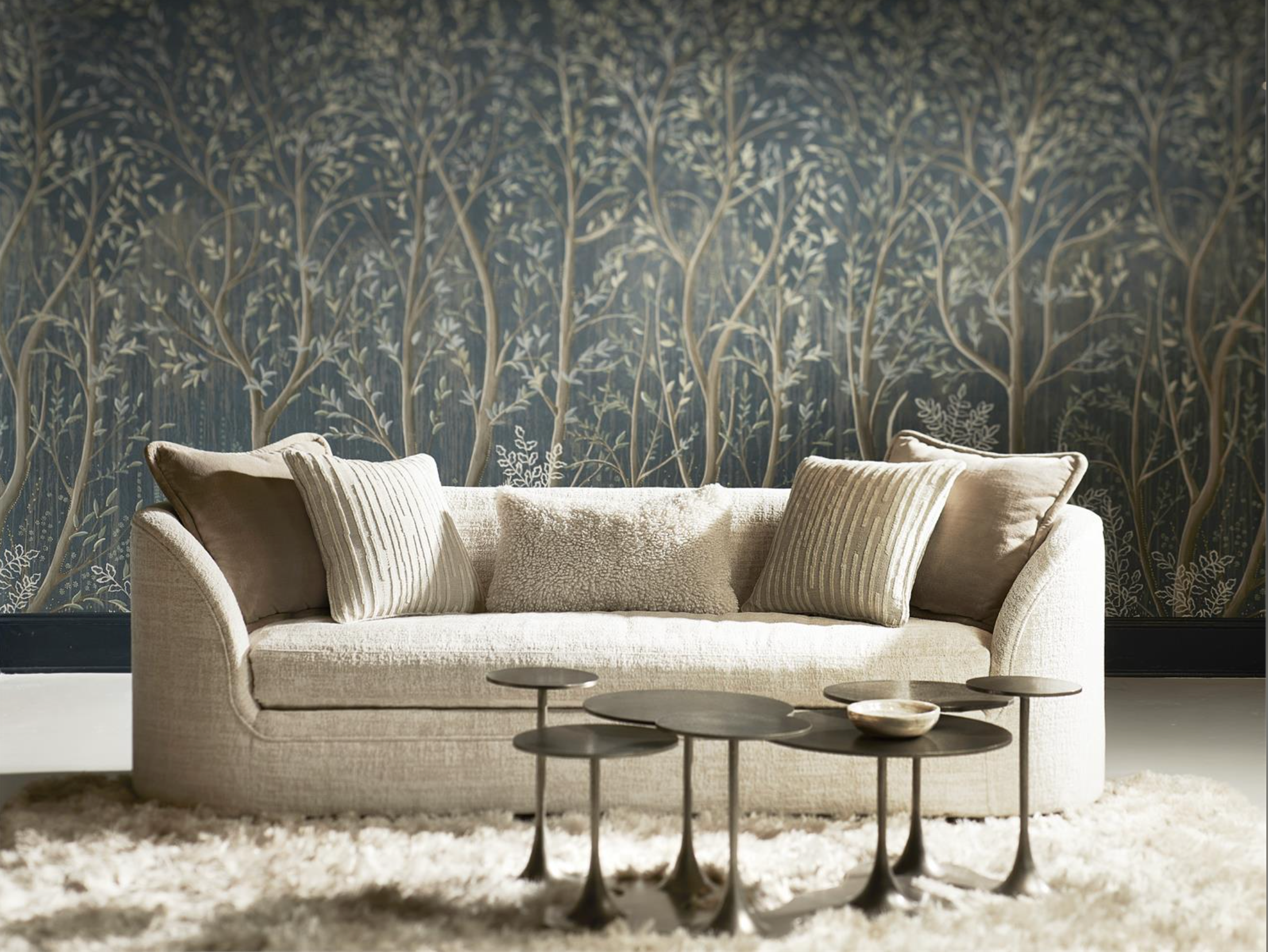 Enchanted Forest Serenity | Amara Sofa