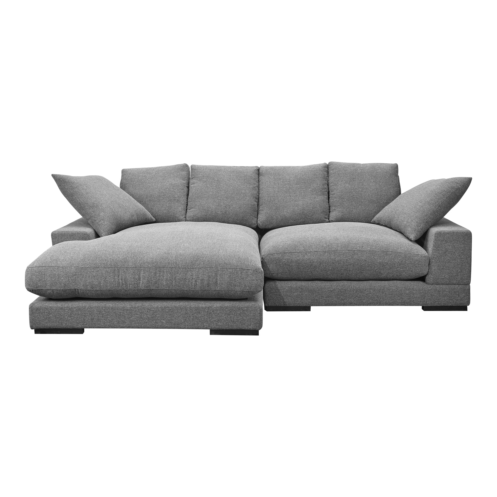 Plunge Sectional Anthracite | Grey