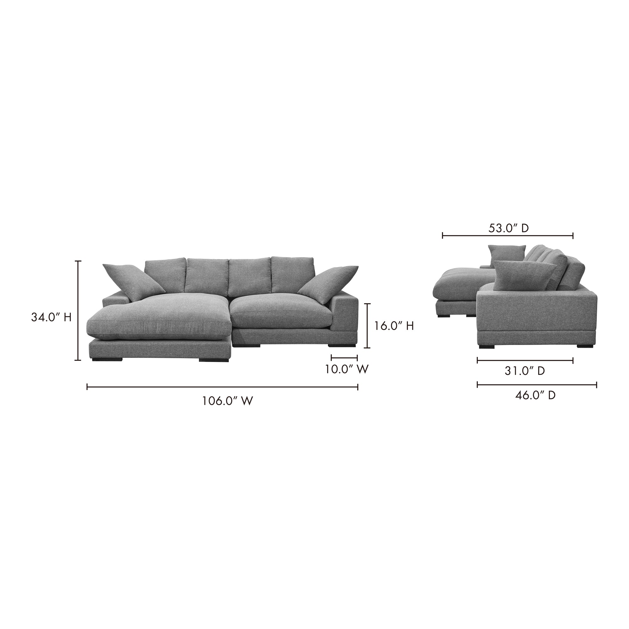 Plunge Sectional Anthracite
