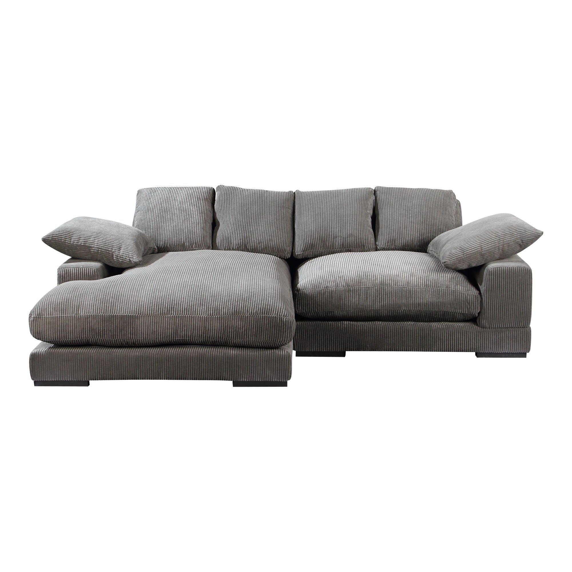 Plunge Sectional Charcoal | Grey