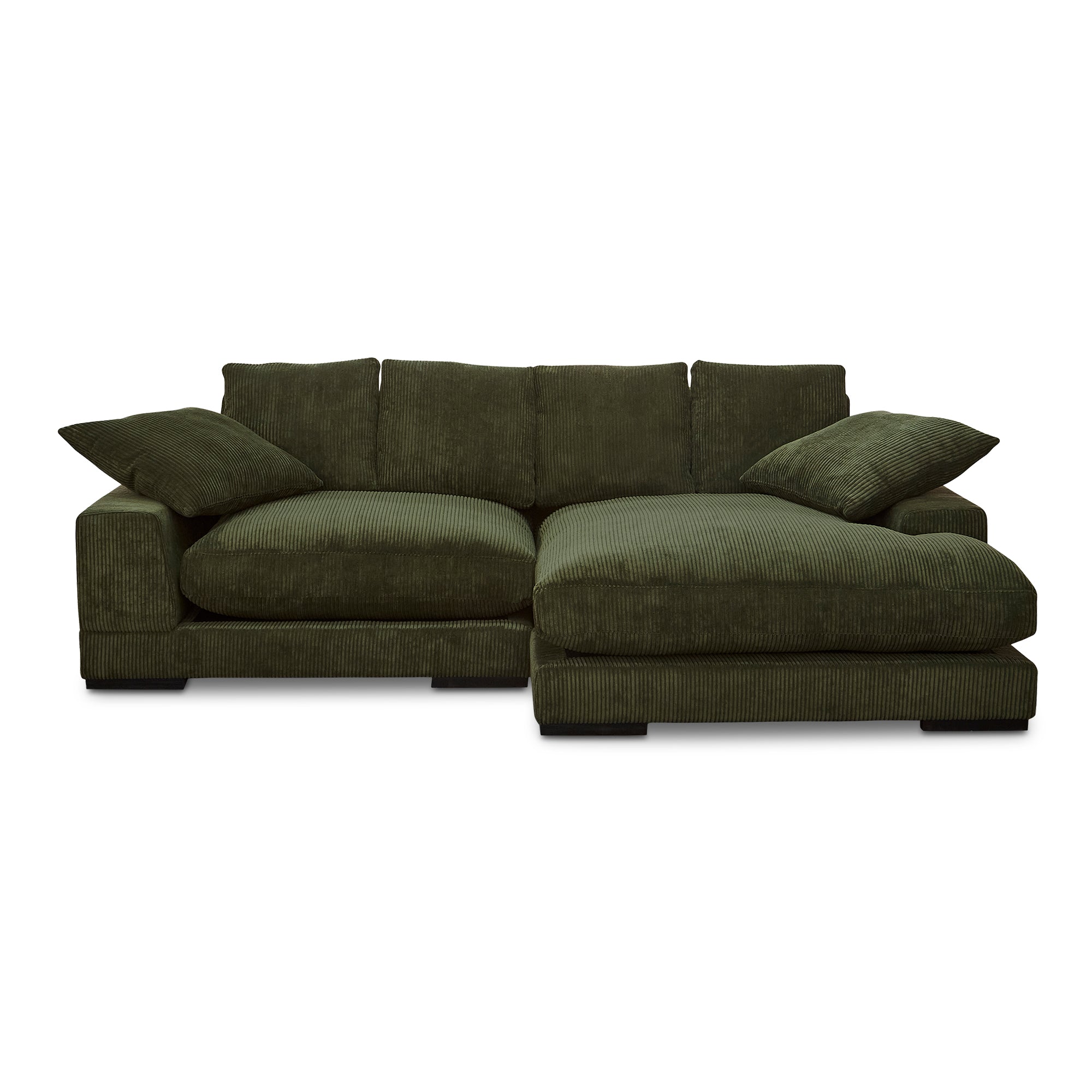 Plunge Sectional Dark Green | Green