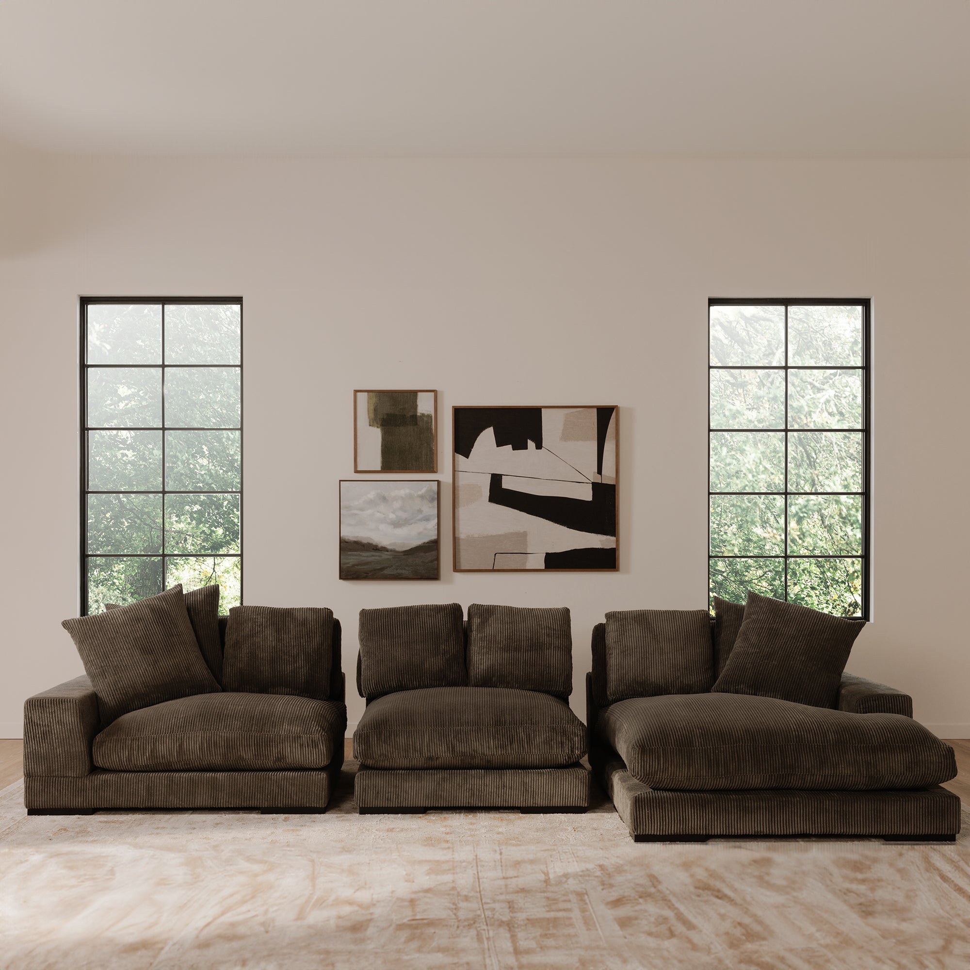 Plunge Slipper Chair Charcoal