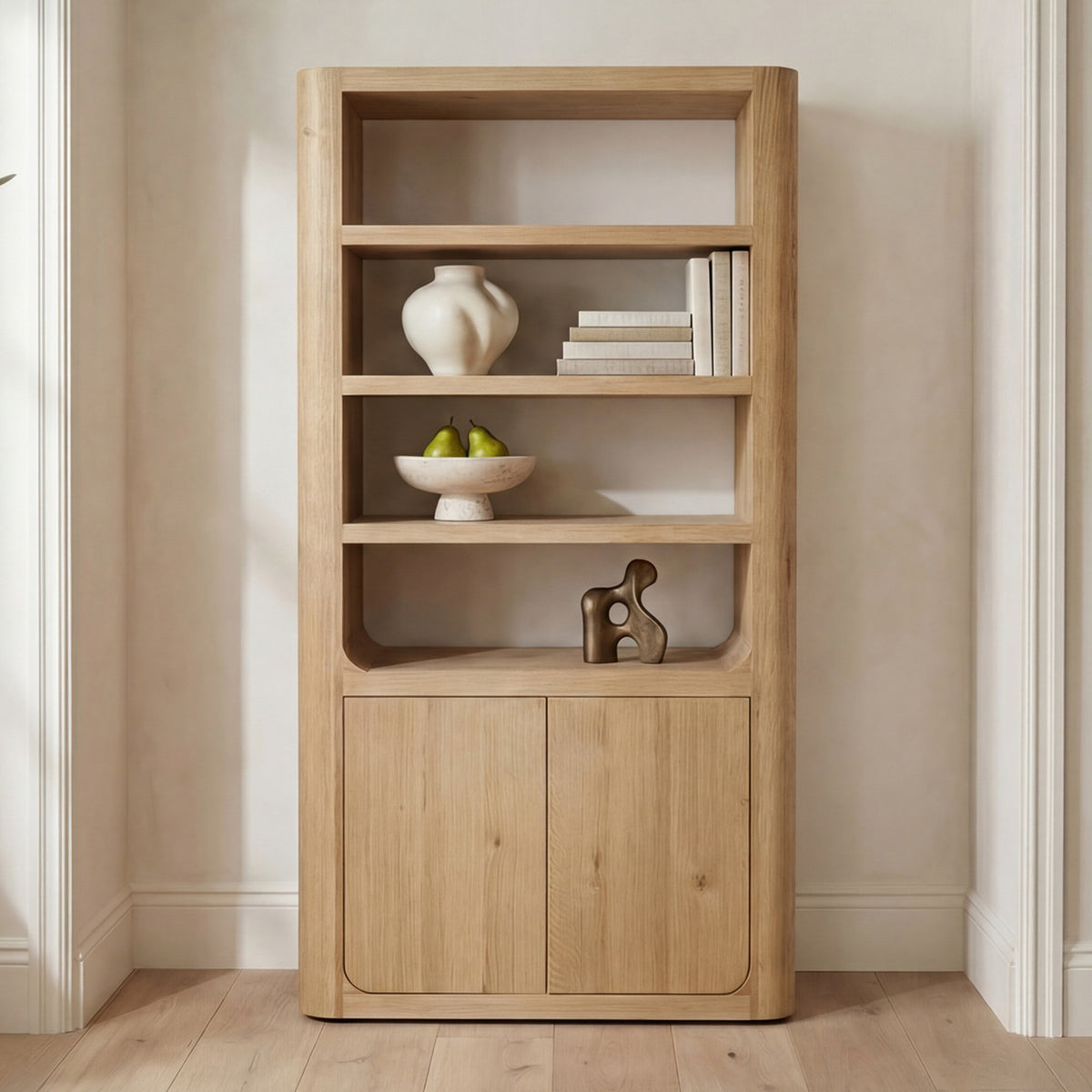 Blake Tall Cabinet Rustic by Moe's Home