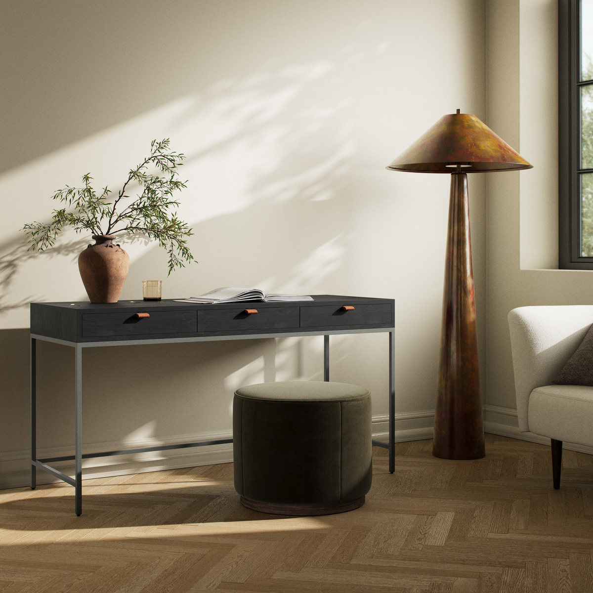 Trey Modular Writing Desk by Four Hands
