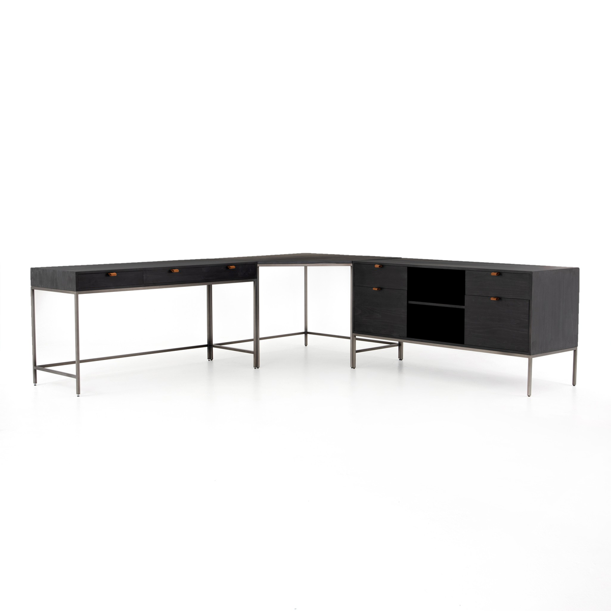 Trey Filing Credenza Desk System by Four Hands