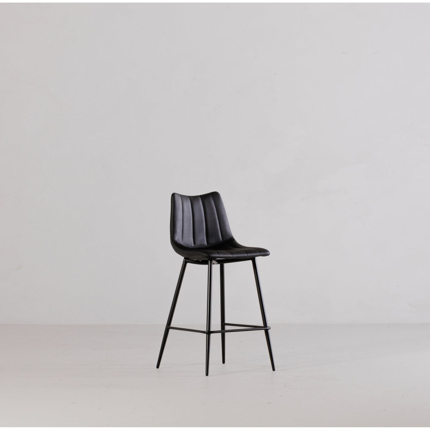 Alibi Bar Stool Matte Black - Set Of Two by Moe's Home