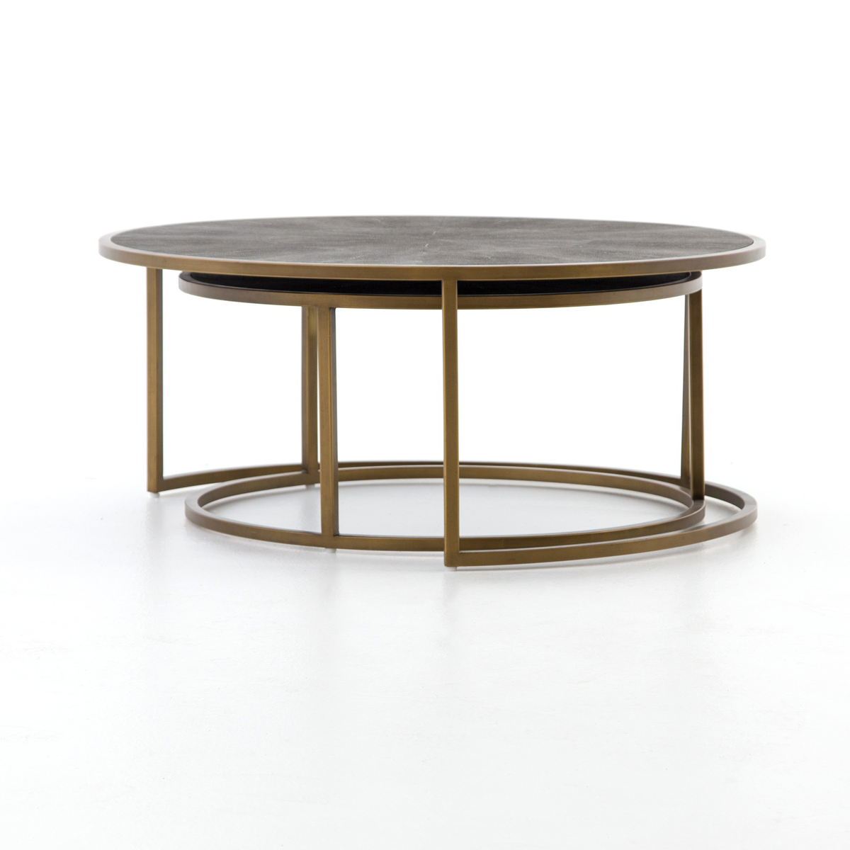 Shagreen Nesting Coffee Table