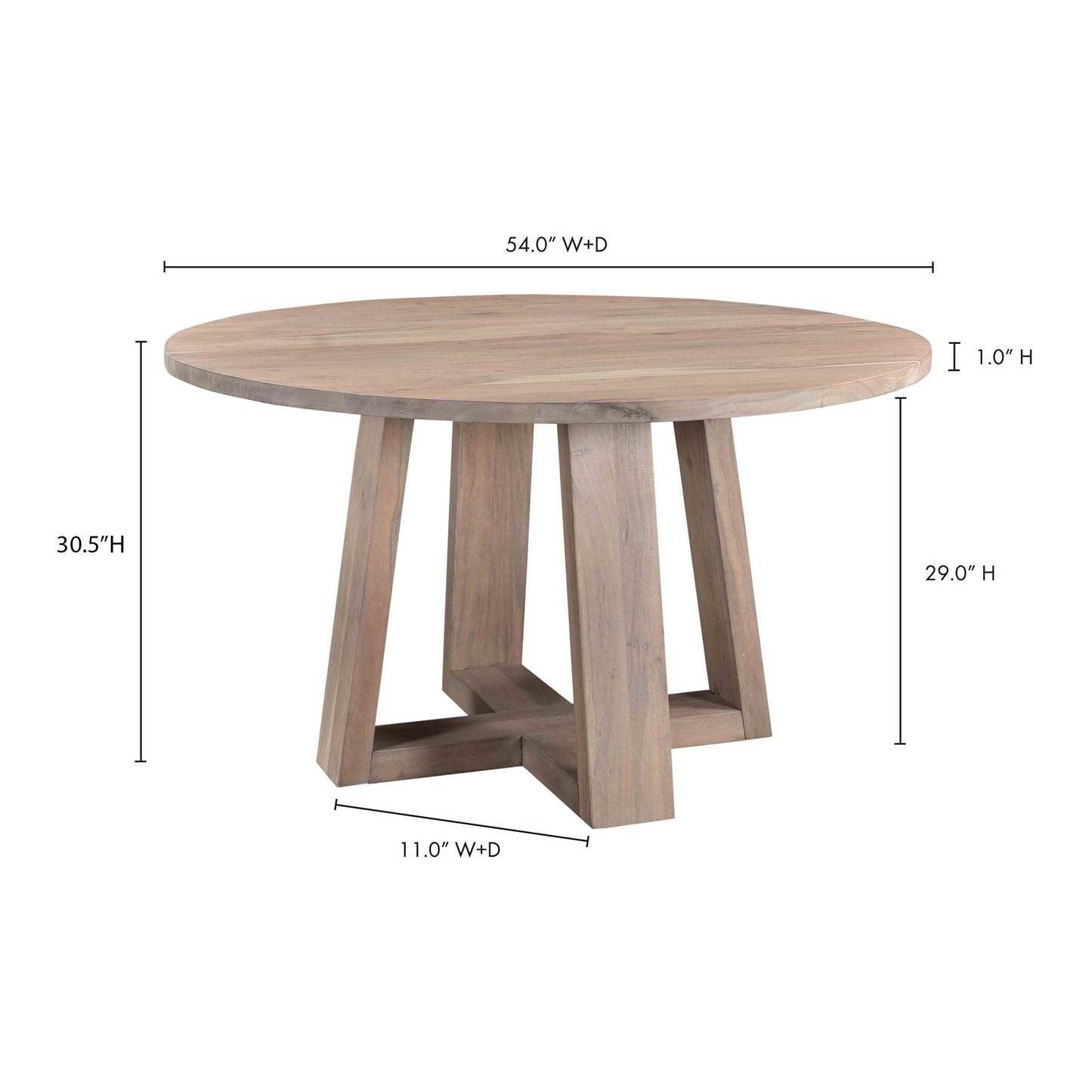 Tanya Dining Table by Moe's Home