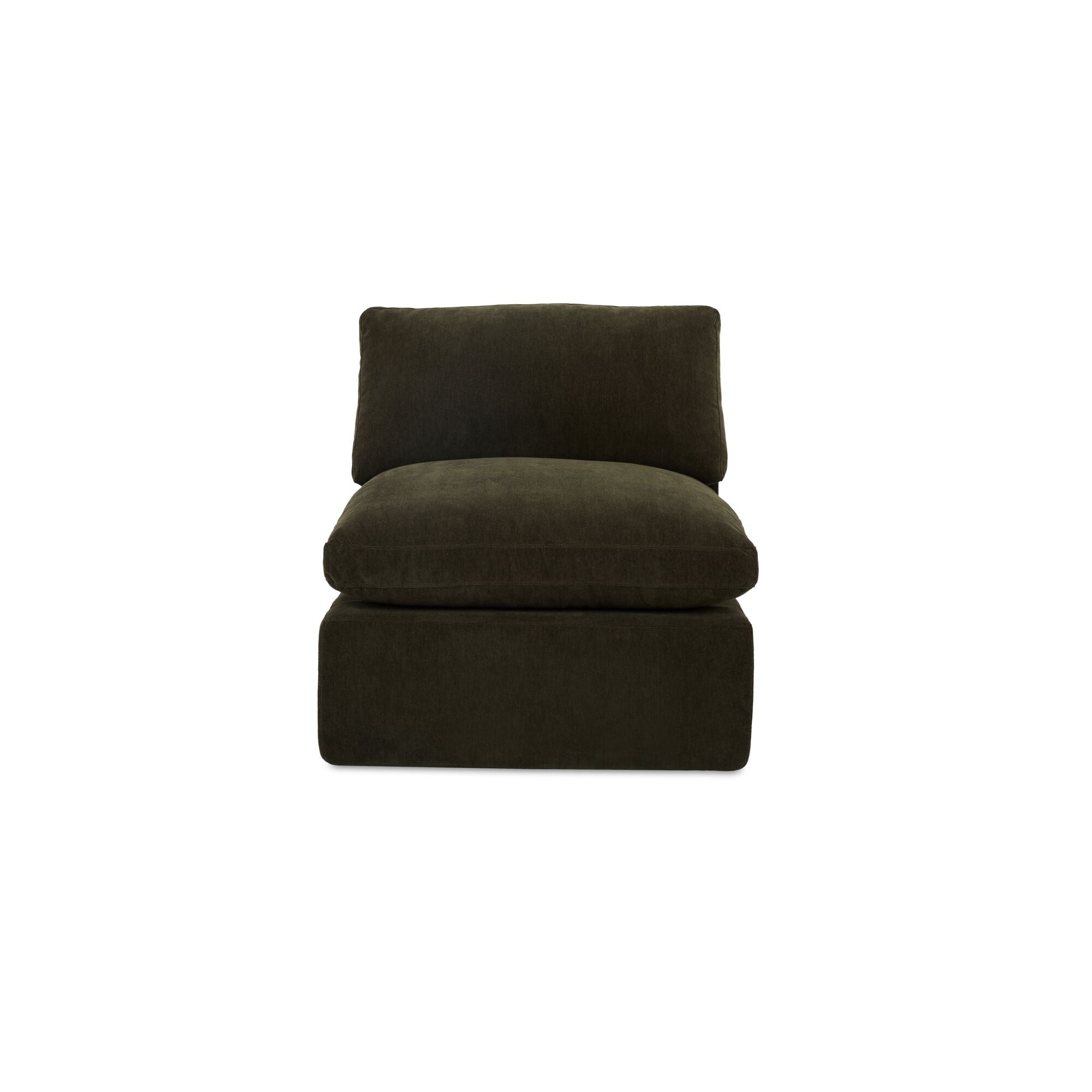 Cates Slipper Chair Dark by Moe's Home