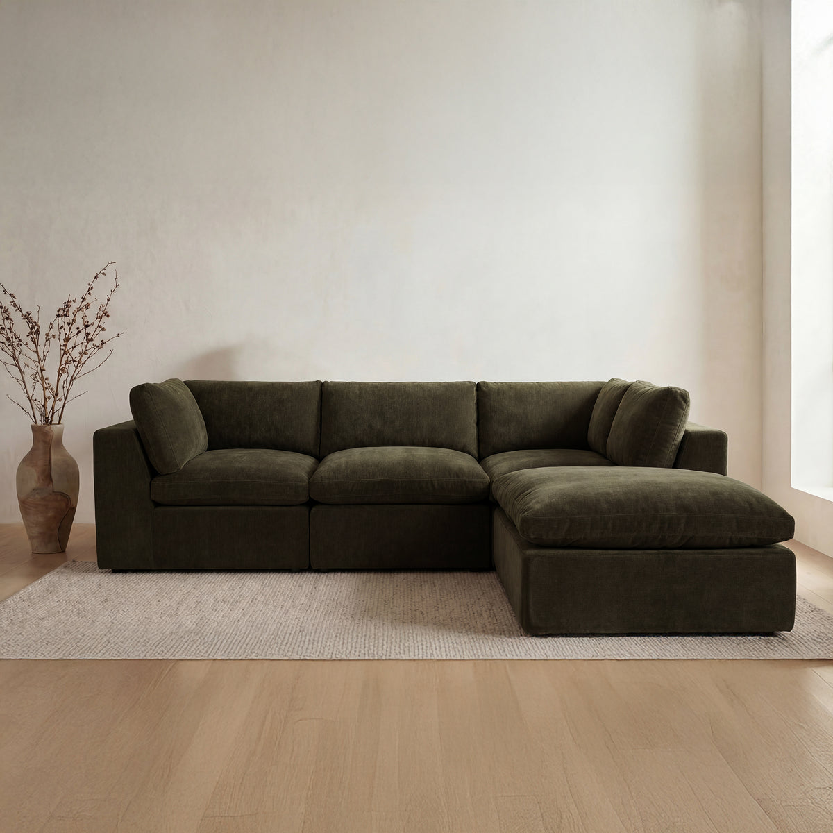 Cates Dream Modular Sectional Dark by Moe's Home