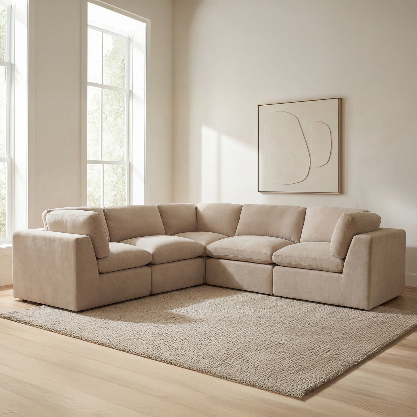 Cates Classic L Modular Sectional by Moe's Home