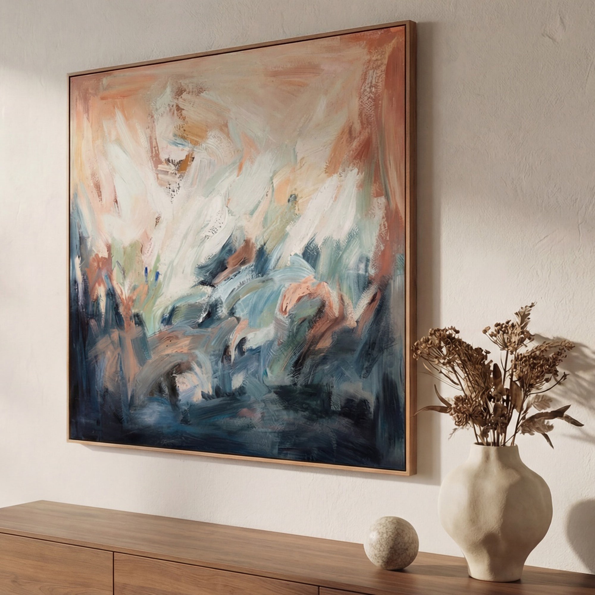 Splendor Framed Painting by Moe's Home
