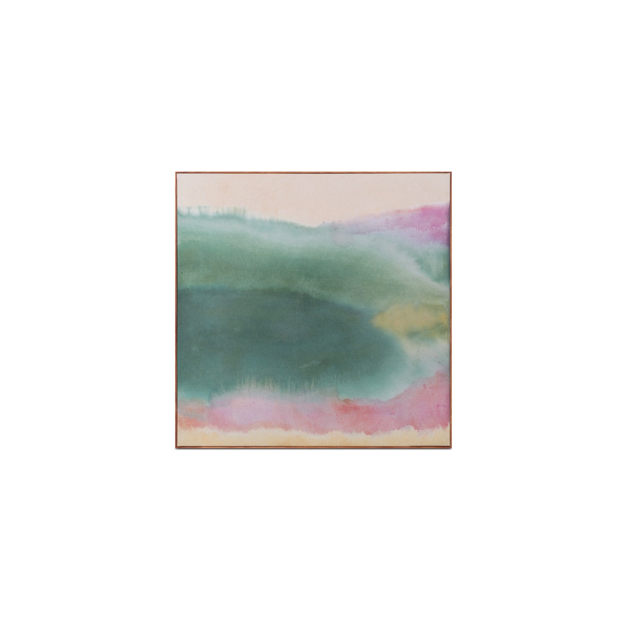 Lotus Framed Painting by Moe's Home