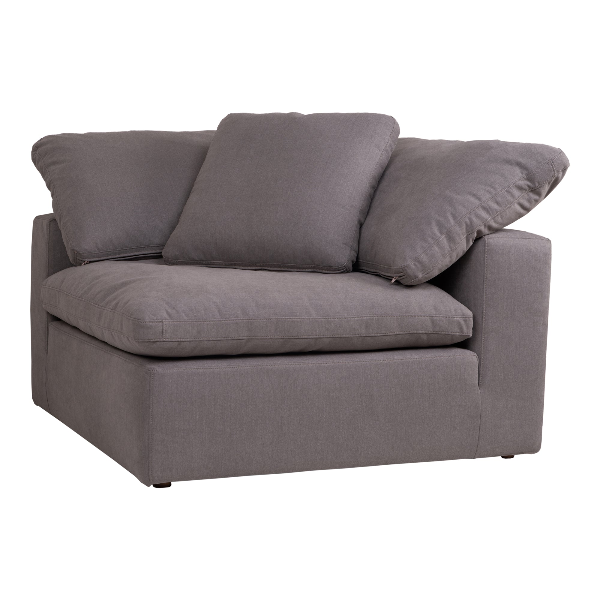 Clay Corner Chair Light Grey