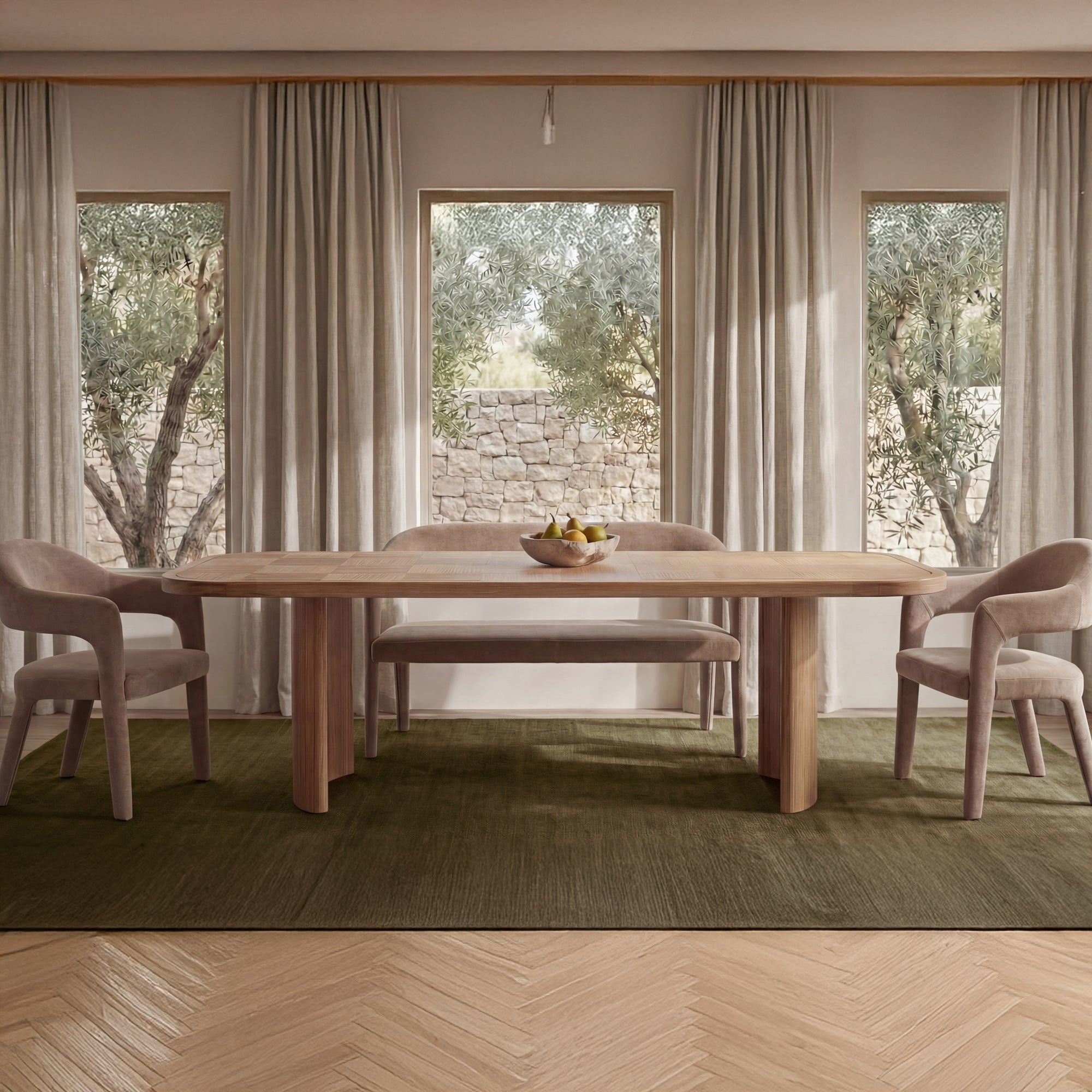 Martens Dining Bench by Moe's Home