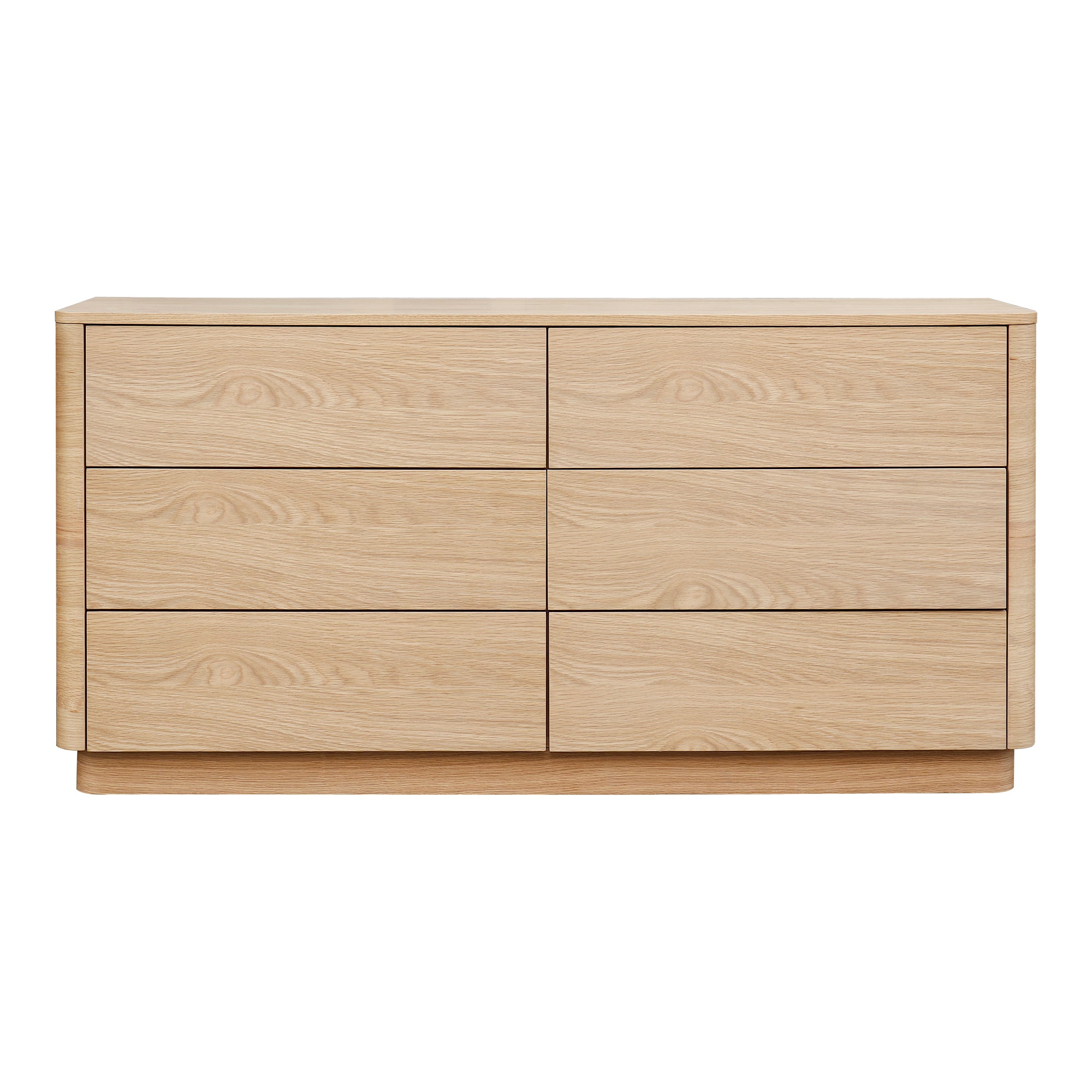 Round Off Dresser - Oak Round Off Dresser - Oak