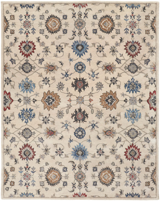 Rylan 8641F Ivory Rug by Feizy