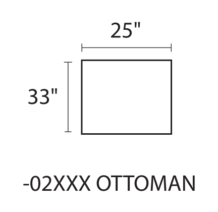 Ottoman diagram — 25 x 33 in