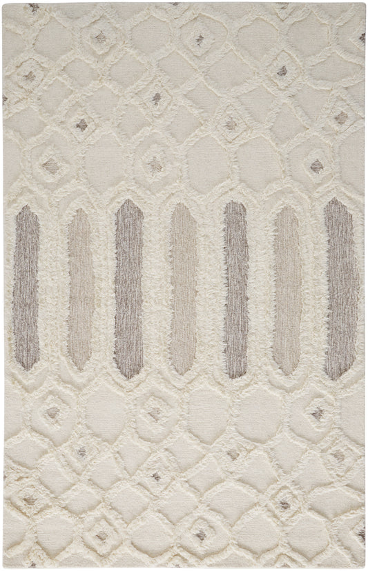 Anica 8013F Ivory Rug by Feizy