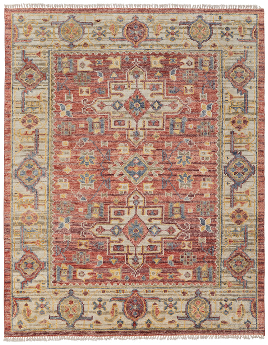 Fillmore 69CKF Rust/Beige Rug by Feizy