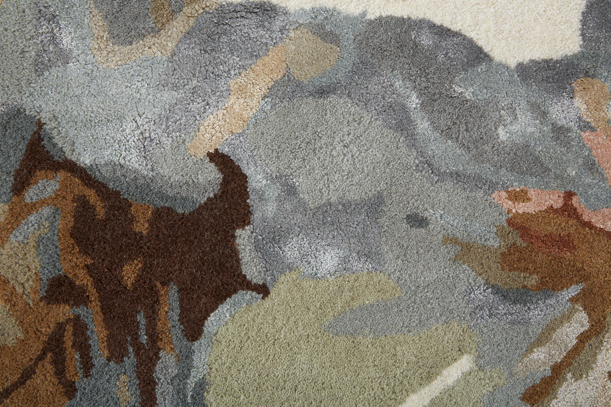 Dafney 8868F Beige/Multi Rug by Feizy