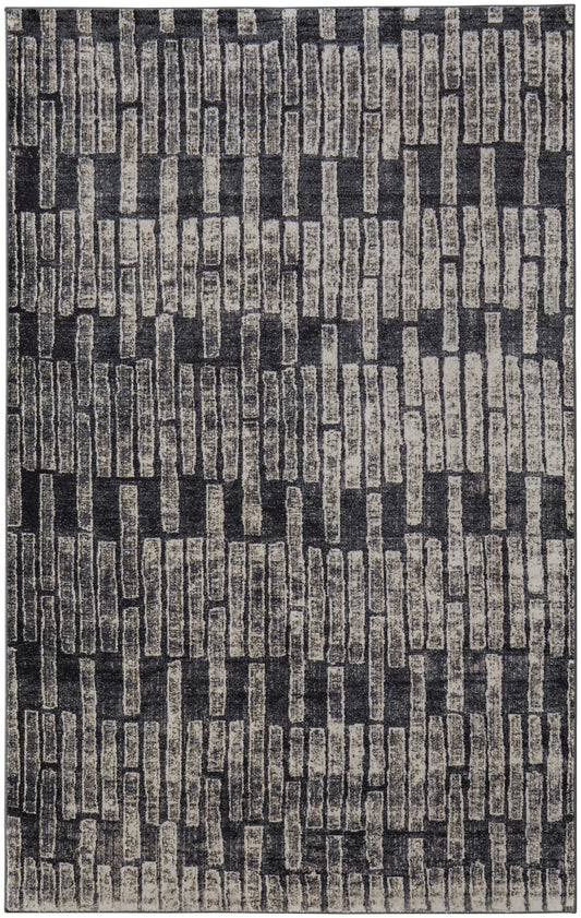 Kano 39LKF Charcoal Rug by Feizy