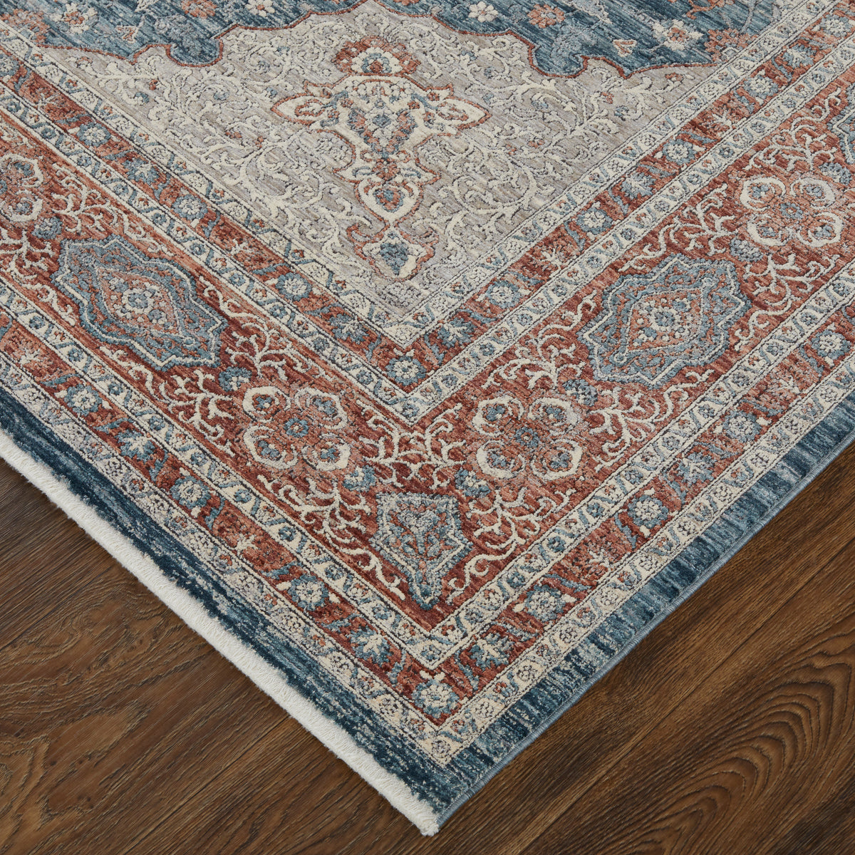 Marquette 39GRF Gray/Multi Rug by Feizy