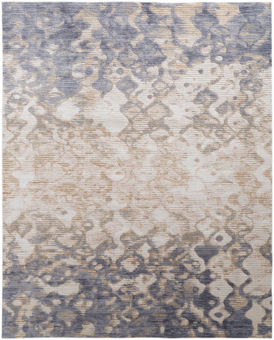 Laina 39G7F Blue/Beige Rug by Feizy