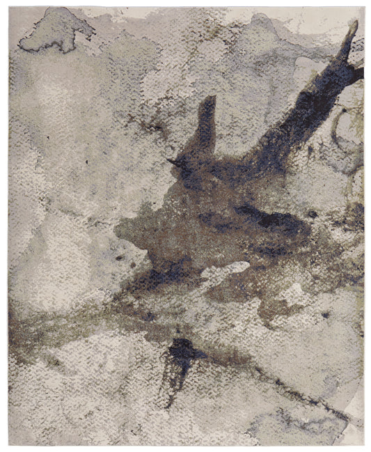 Clio 39LVF Green/Ivory Rug by Feizy