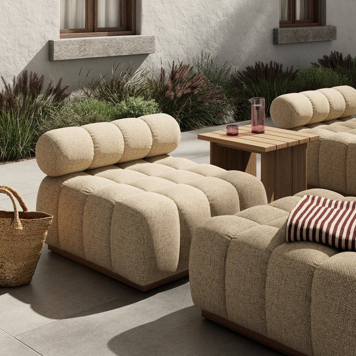 Slipper & Armless Chairs