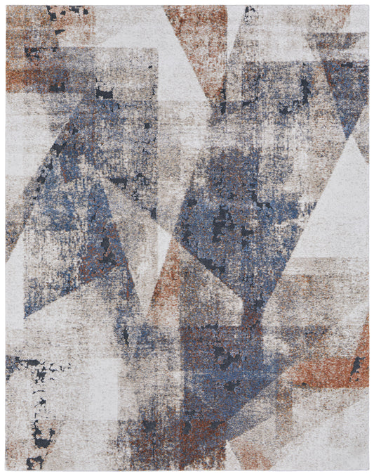 Gilmore 39MKF Blue/Ivory Rug by Feizy
