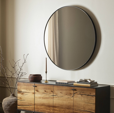 Bellvue Round Mirror by Four Hands