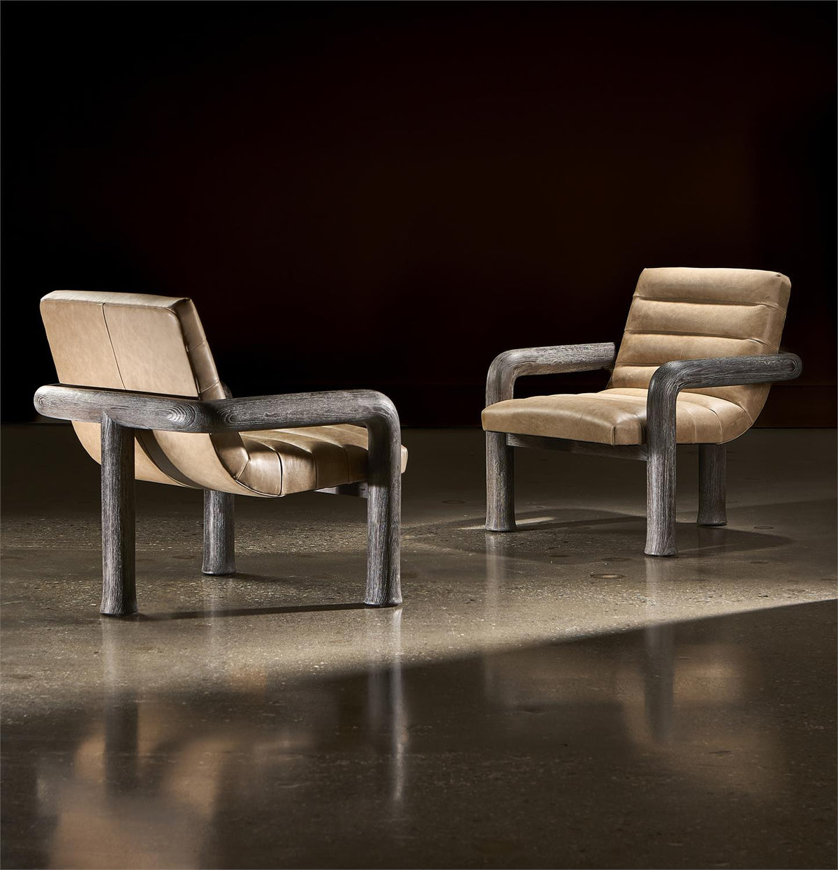 Bowie Leather Chair by Bernhardt