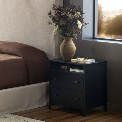 Belmont 2 Drawer Nightstand